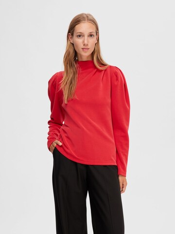 SELECTED FEMME Blouse 'Fenja' in Rood: voorkant