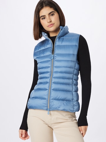 SAVE THE DUCK Vest 'LYNN' in Blue: front
