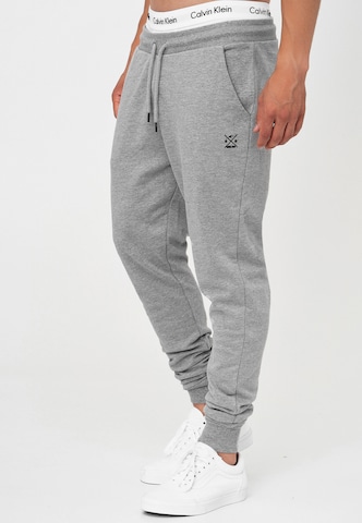 INDICODE JEANS Tapered Hose 'Eberline' in Grau