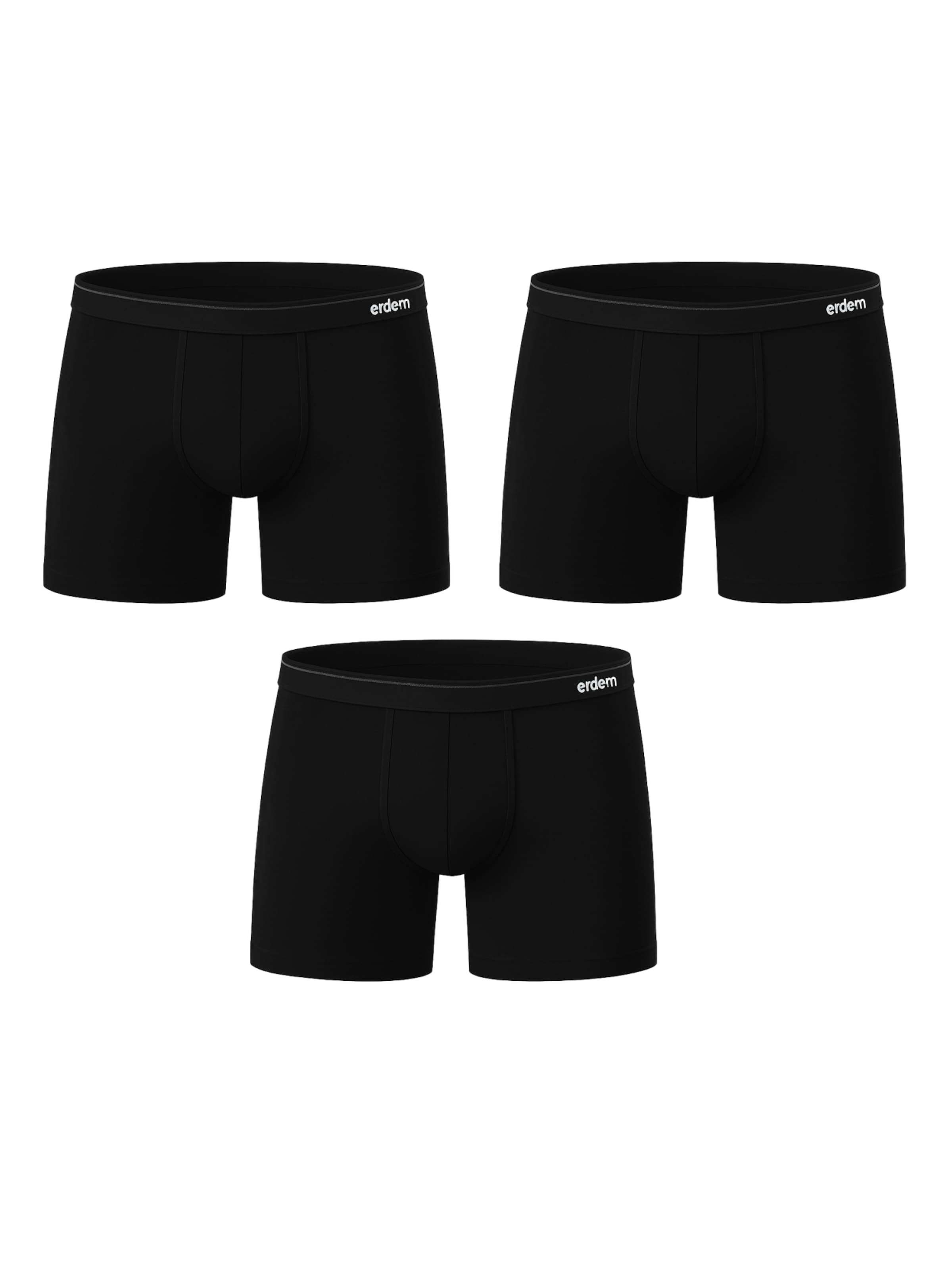 Erdem Boxershorts in Zwart: voorkant