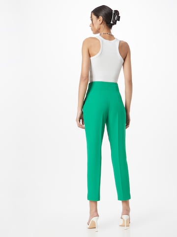 Slimfit Pantaloni con piega frontale di Dorothy Perkins in verde