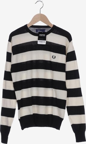 Fred Perry Sweater & Cardigan in S in Black: front