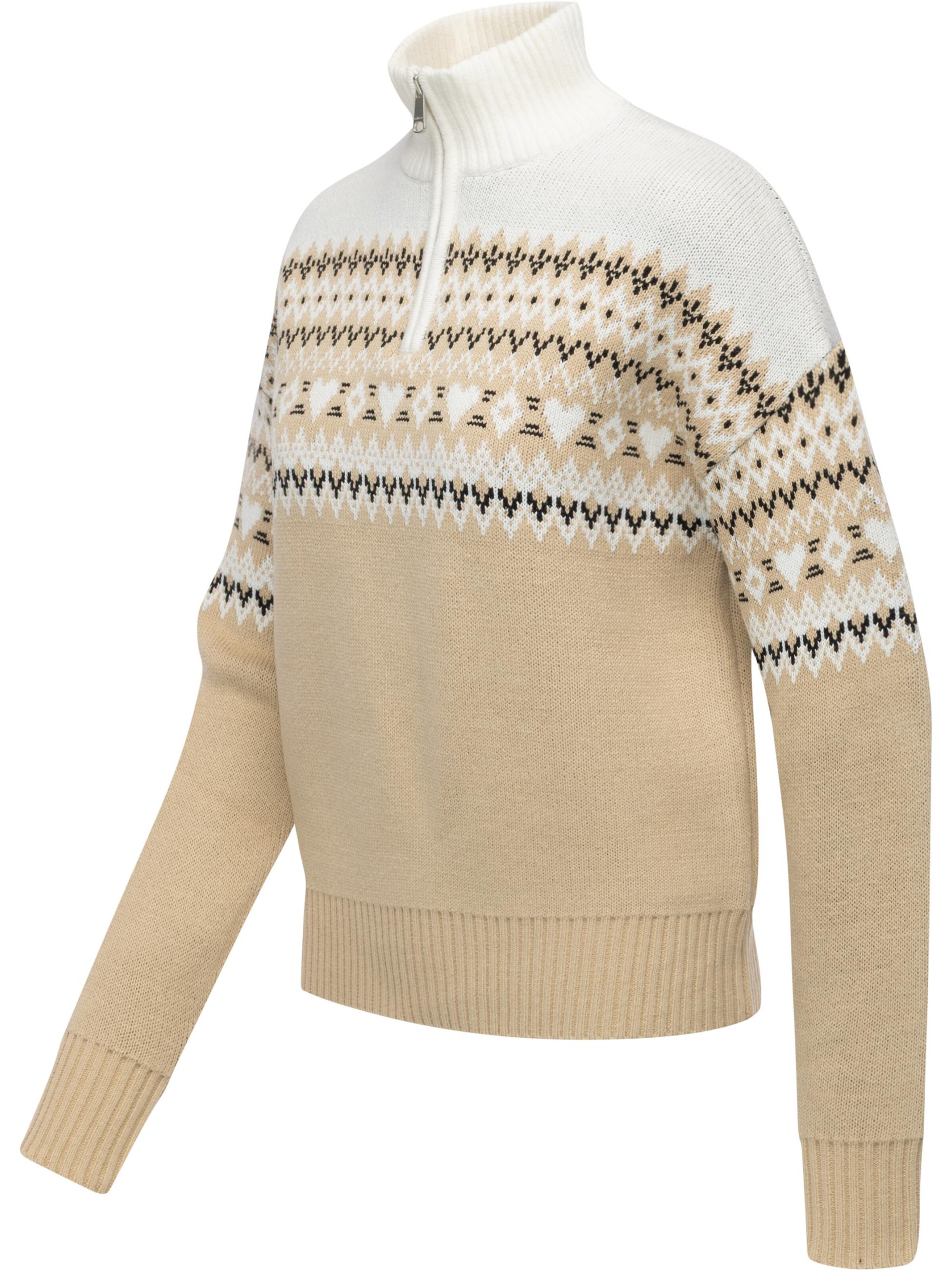 Ragwear Pullover 'Norwie' in Beige