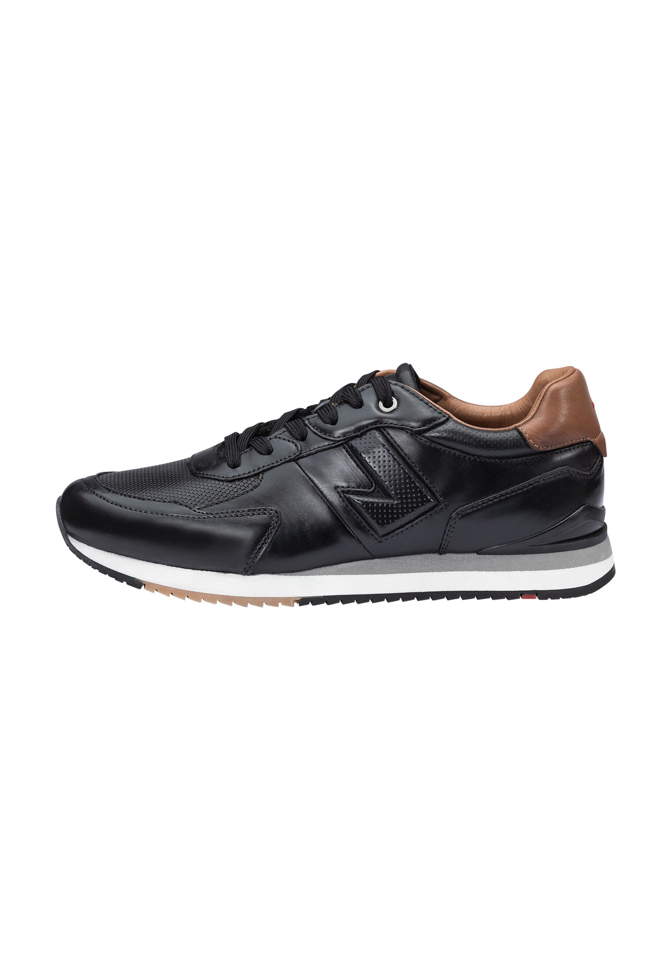 LLOYD Platform trainers 'ENOS' in Black: front