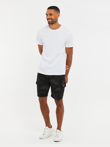 Threadbare Regular Cargohose 'Tully' in Grau
