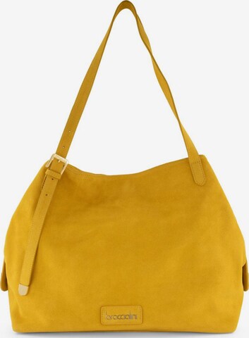 Braccialini - Shopper 'Sara' en amarillo: frente