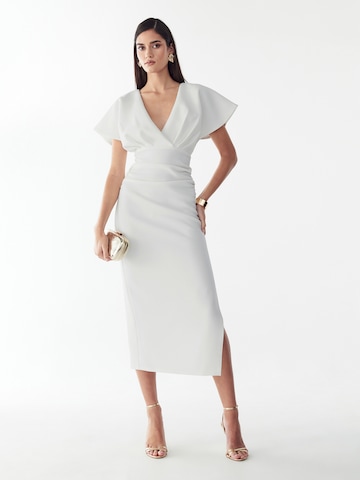 BWLDR - Vestido 'Eliza' en blanco: frente