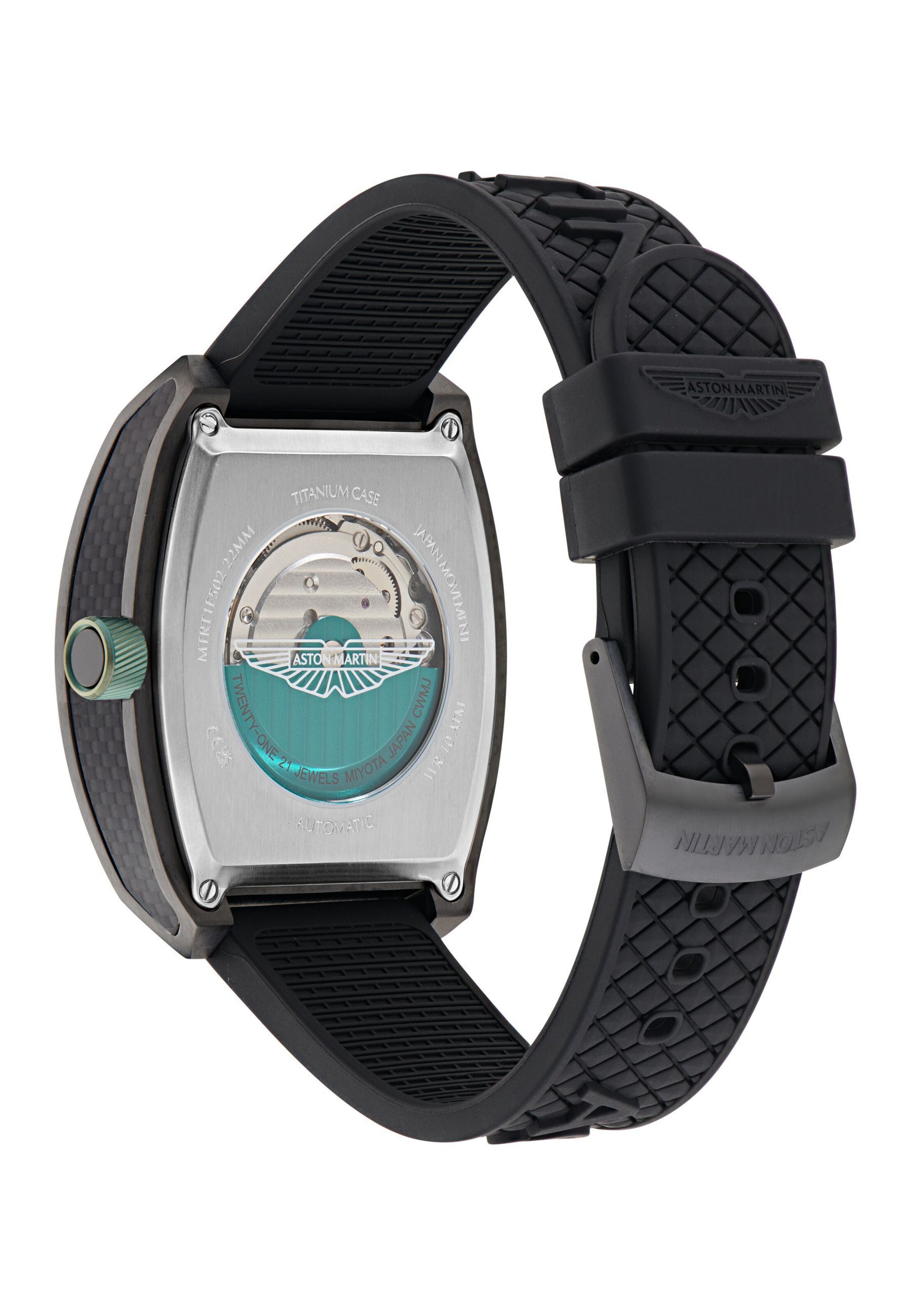 Aston Martin Analogt ur 'TRG' i sort