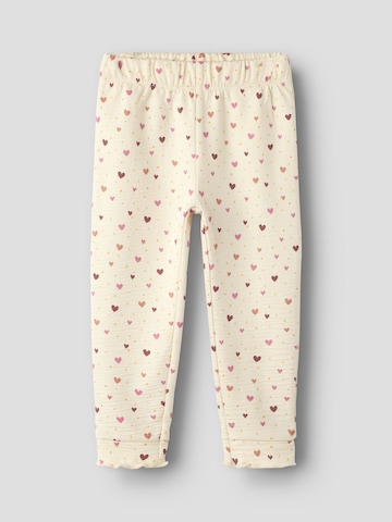 NAME IT - Tapered Pantalón en beige