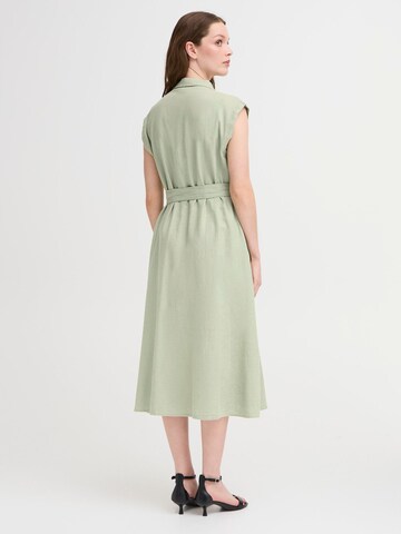 ICHI Kleid 'IHLinno' in Grün
