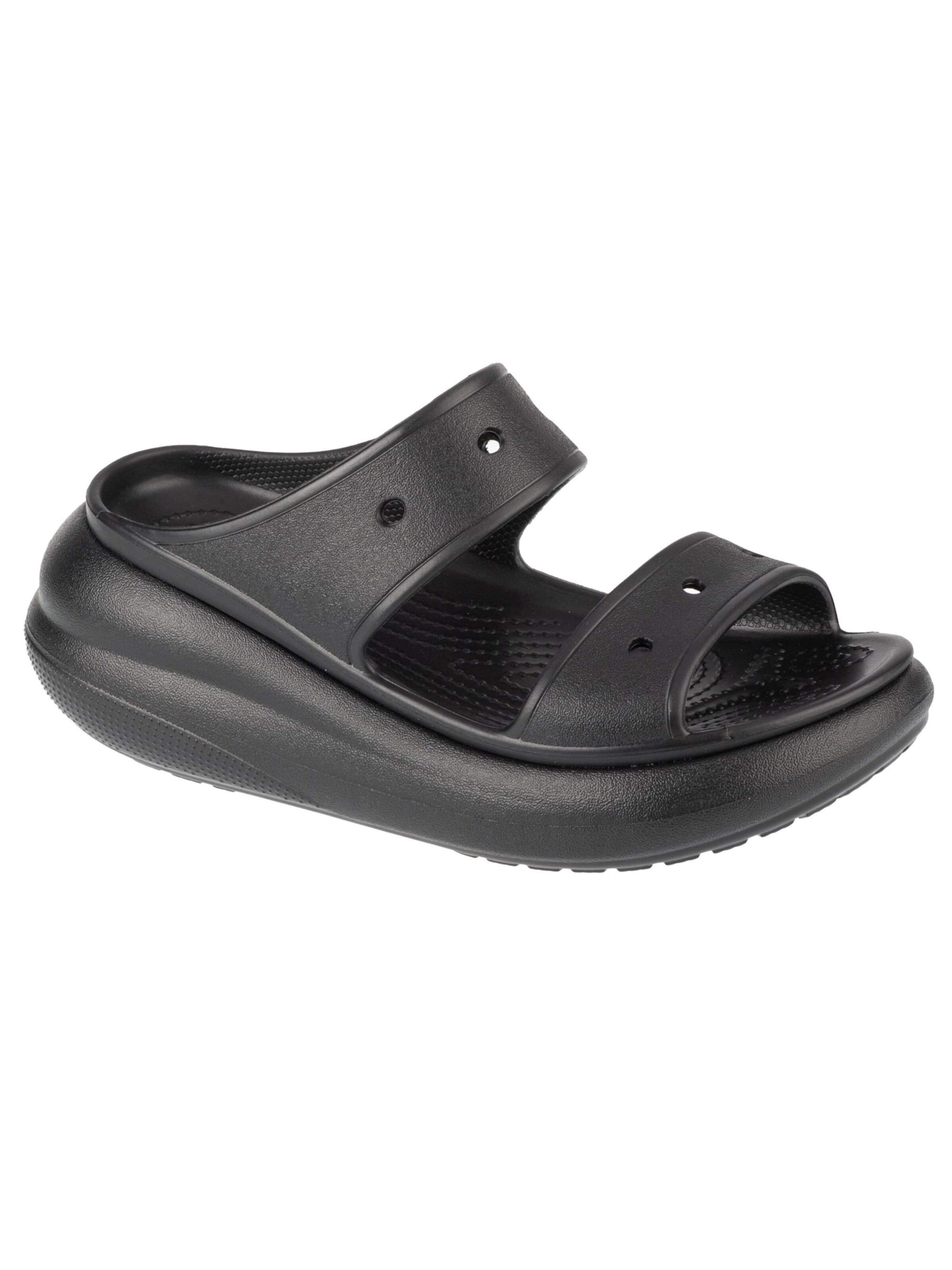 Crocs Sandals in Black: front