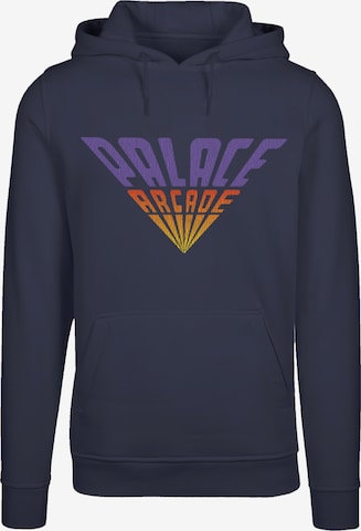 F4NT4STIC Sweatshirt 'Stranger Things Palace Arcade Netflix TV Series' in Blau: predná strana