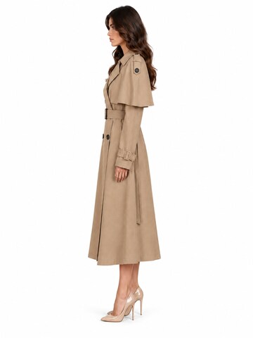 Cielie Between-seasons coat 'Kirana' in Beige