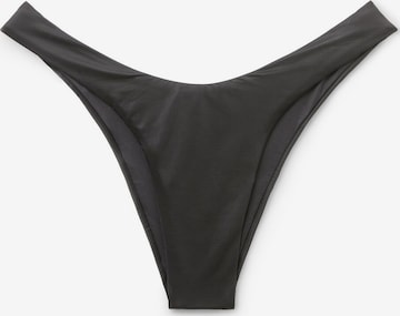 CALZEDONIA Bikini Bottoms 'ROMANTIC LACE' in Black: front