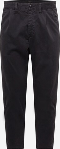 BOSS - Slimfit Pantalón chino 'Shyne' en negro: frente