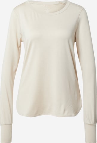 Varley Performance Shirt in Beige: front