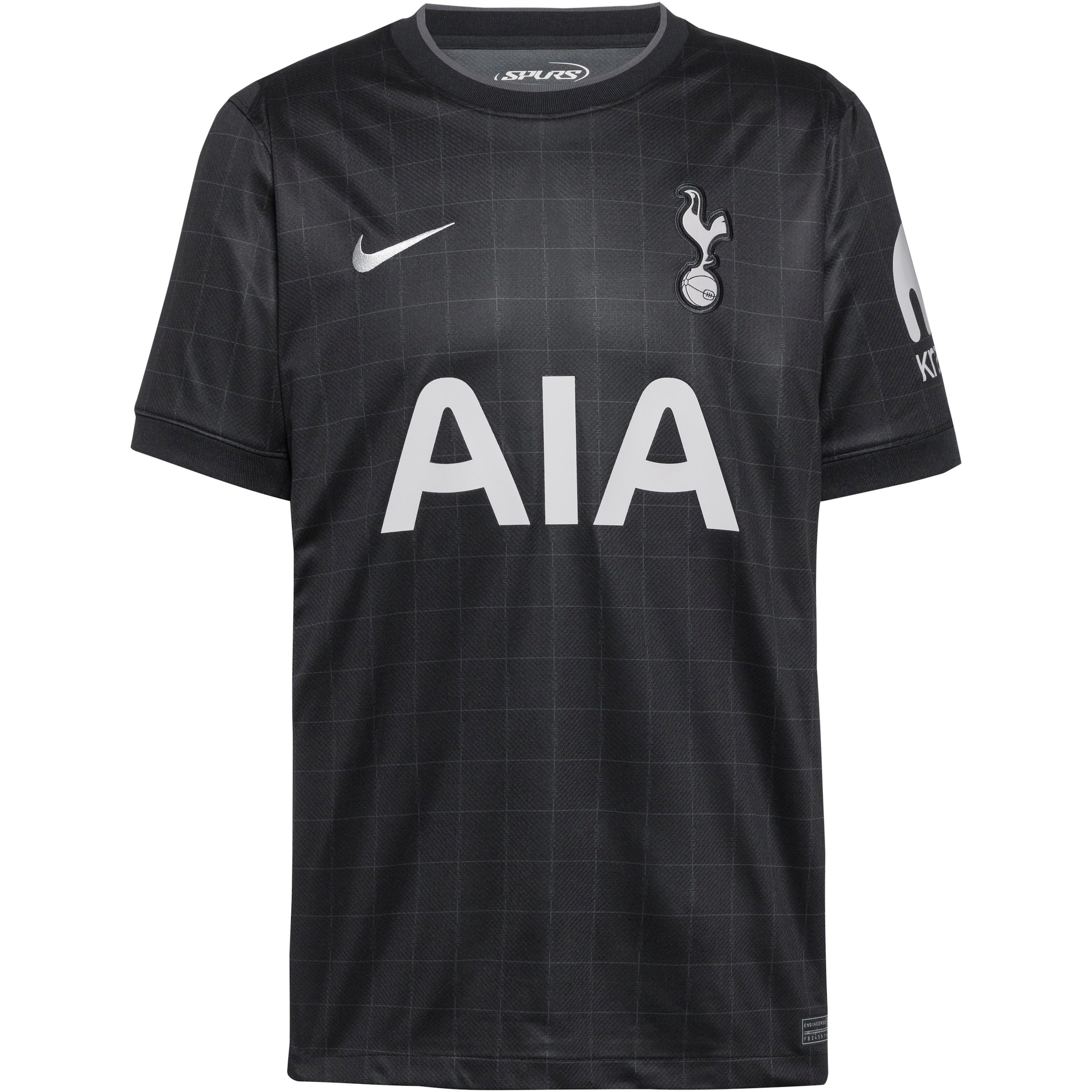 Maglia trikot 'Tottenham Hotspur 25-26 Auswärts' di NIKE in nero: frontale