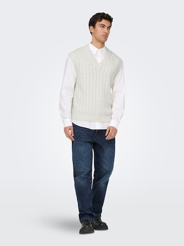Only & Sons Pullunder‌‌‌‌‌‌‌‌ in Weiß