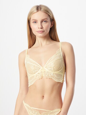 Hunkemöller Triangle Bra 'Raquel' in Yellow: front