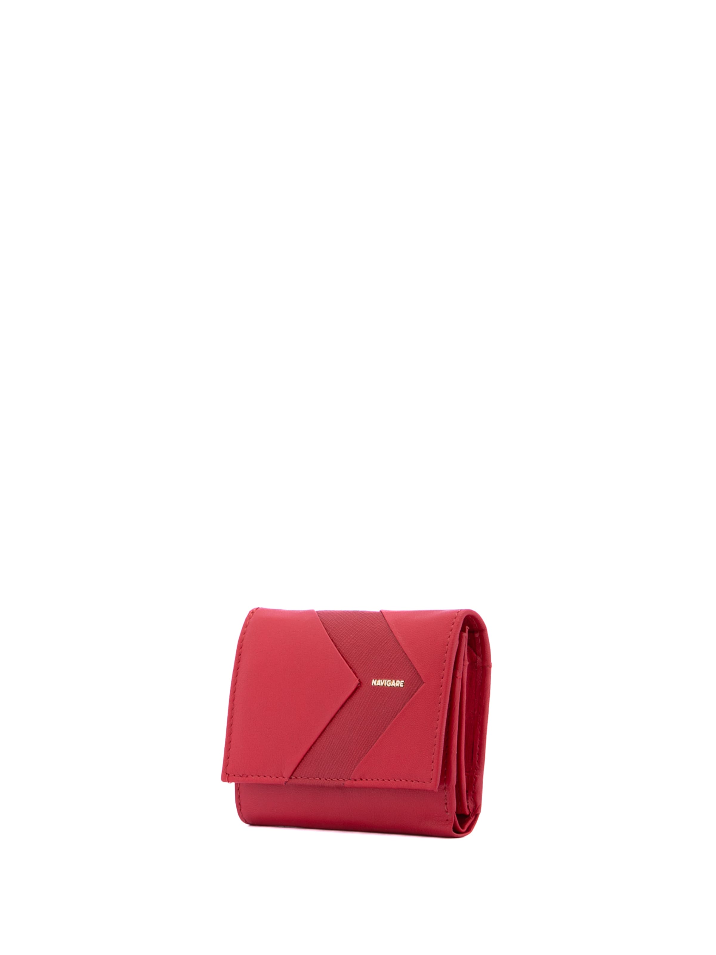 Navigare Wallet in Red: front