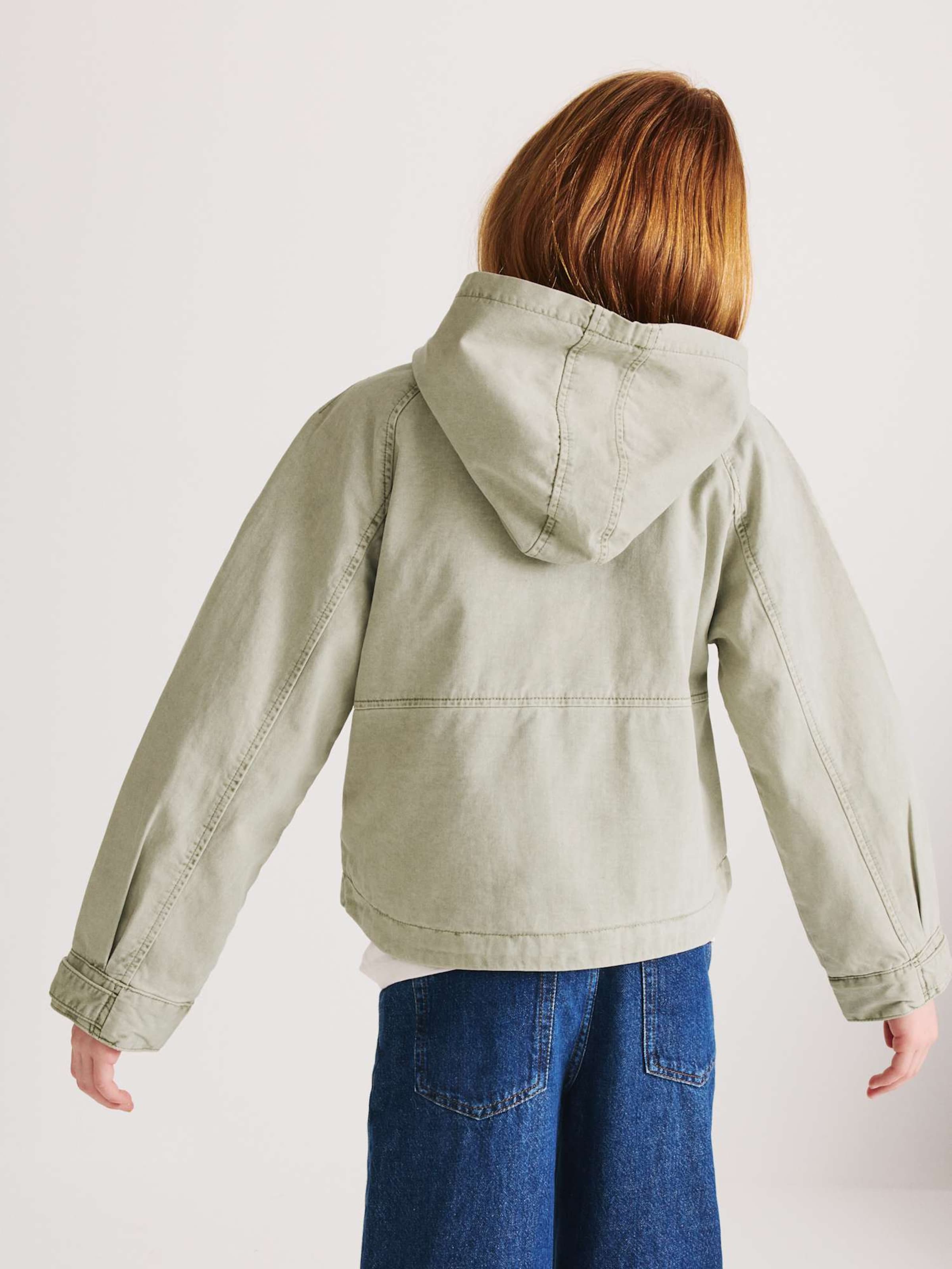 Giacca di mezza stagione di Marks & Spencer in verde: frontale