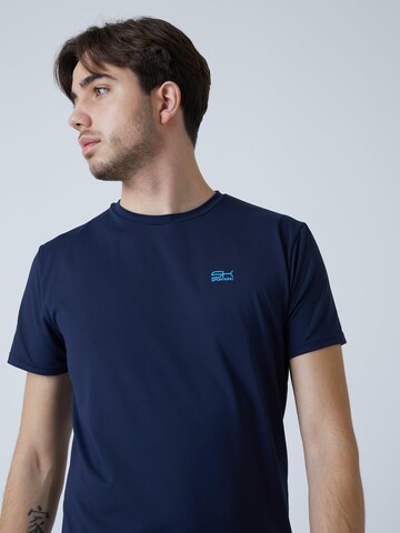 SPORTKIND Performance shirt 'Rundhals' in Blue
