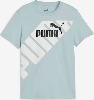 PUMA T-Shirt 'Power' in Blau: predná strana