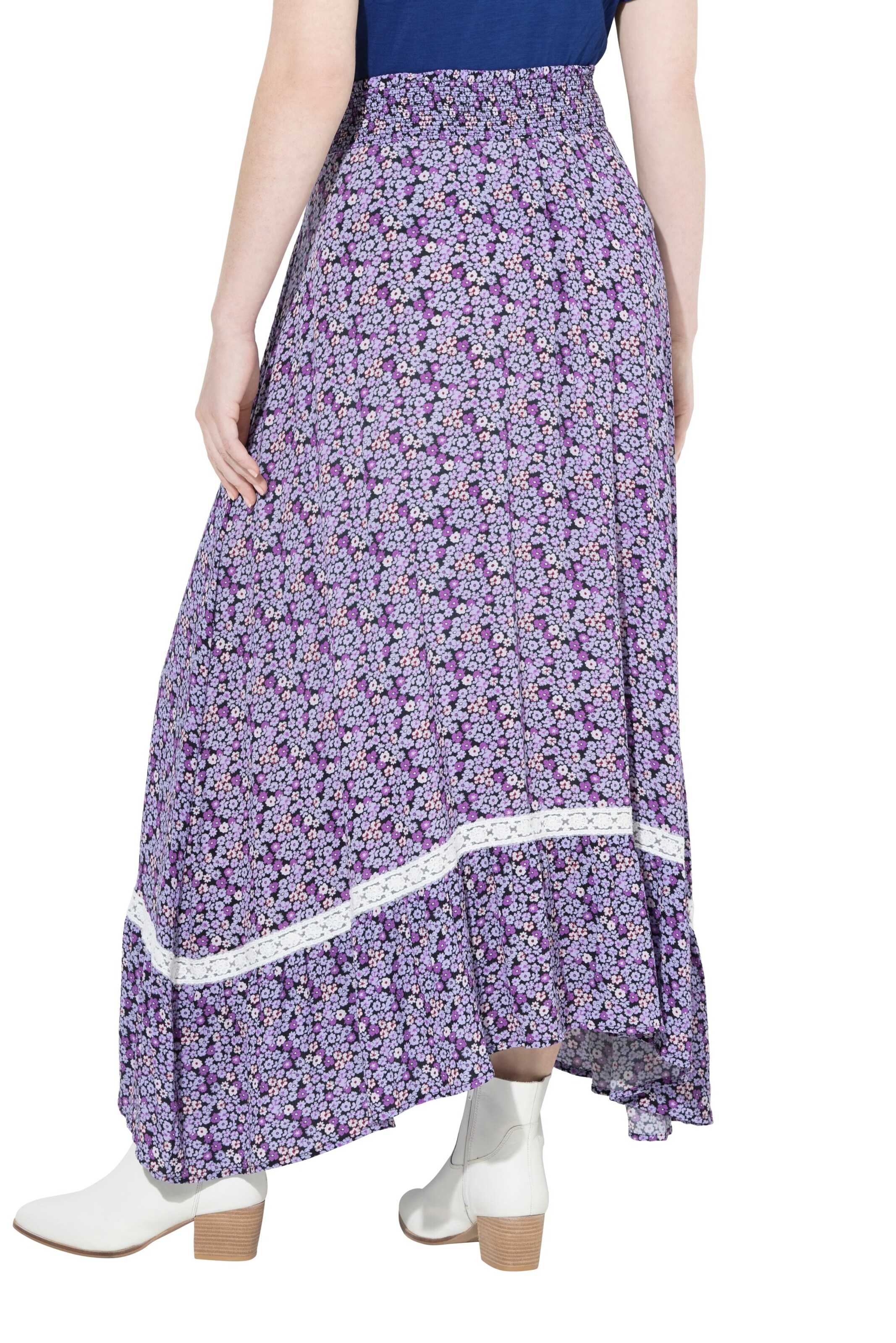 Ulla Popken Skirt in Purple