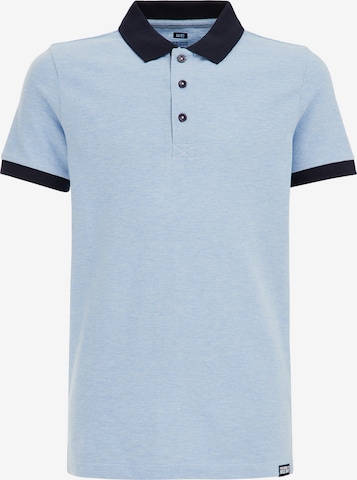 WE Fashion Shirt in Blauw: voorkant