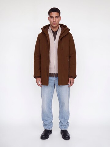 JACK & JONES Overgangsparka i brun
