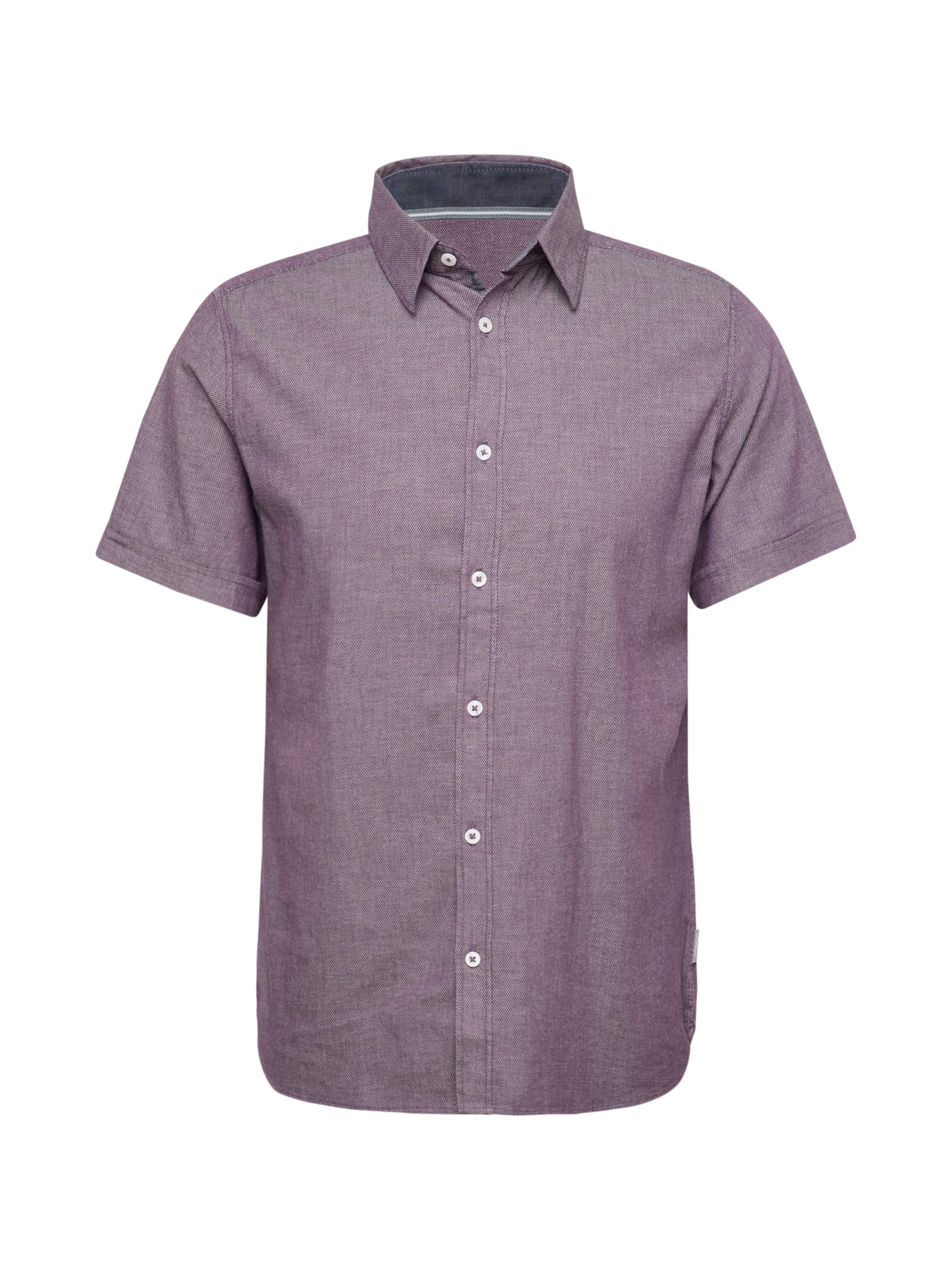 Coupe slim Chemise s.Oliver en violet : devant
