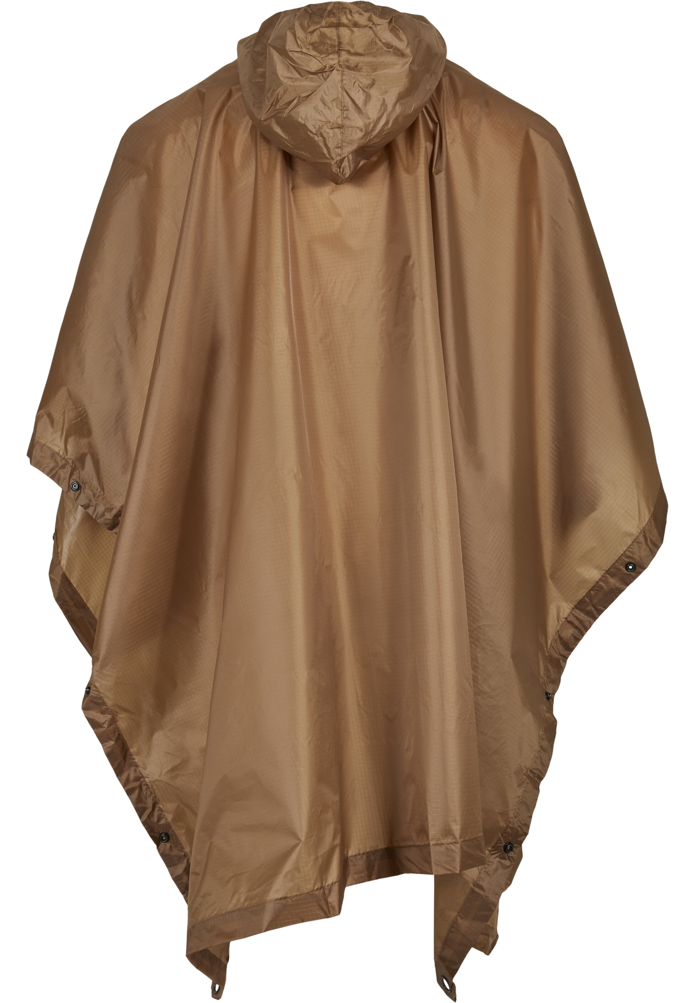 Brandit Poncho  'Ripstop' in Braun