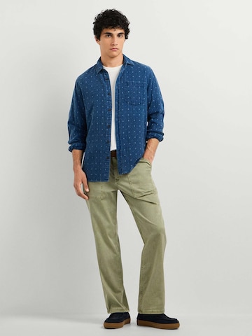 Pepe Jeans - Ajuste regular Camisa 'Ronald' en azul