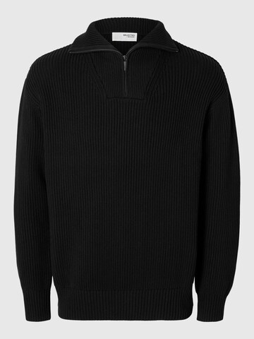 SELECTED HOMME Pullover i sort