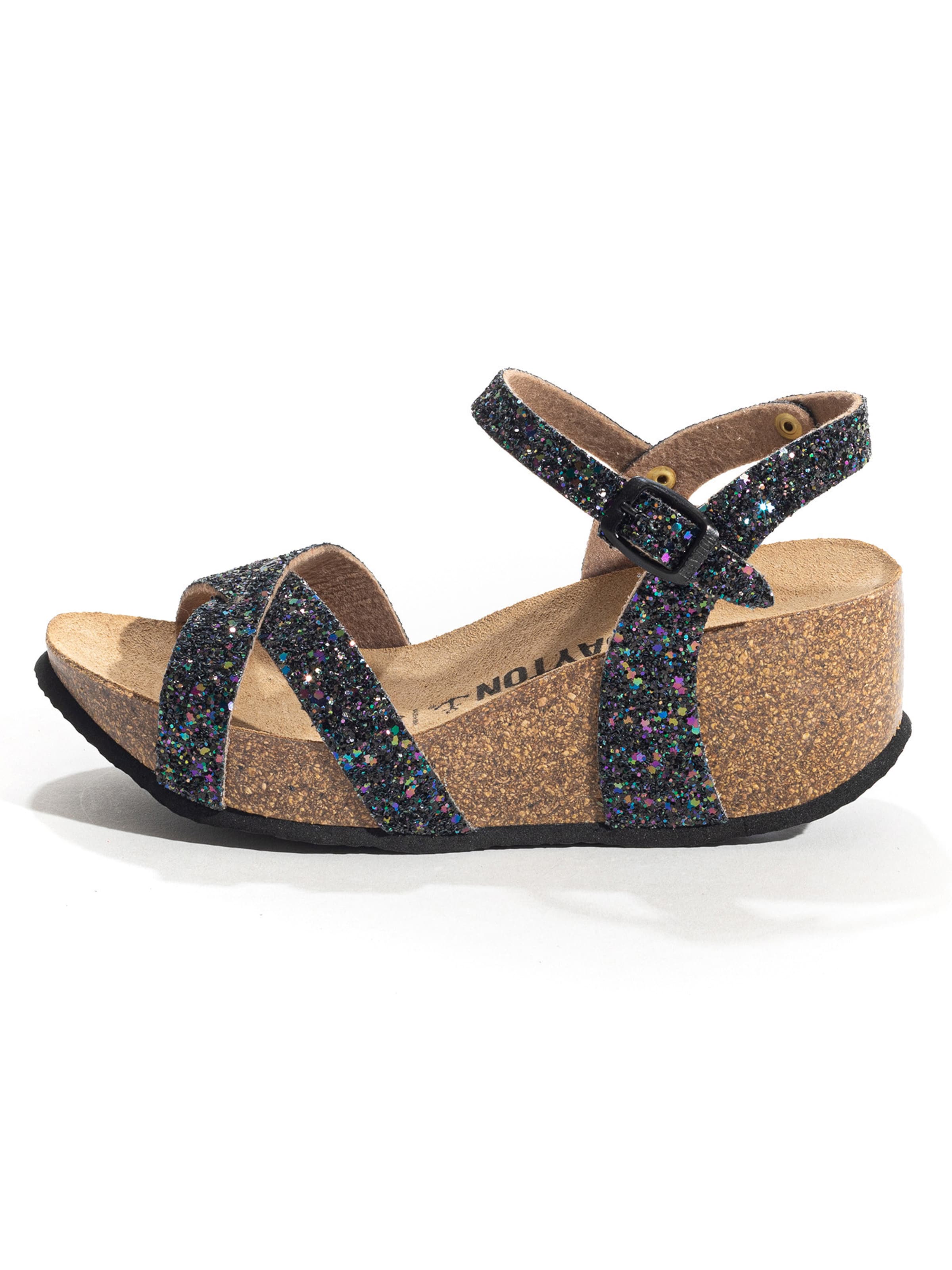 Bayton - Sandalias 'PENNY' en negro: frente