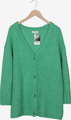 COS Strickjacke M in Grün: Vorderseite