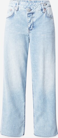 Herrlicher Wide leg Jeans 'Mäze Sailor' in Blauw: voorkant