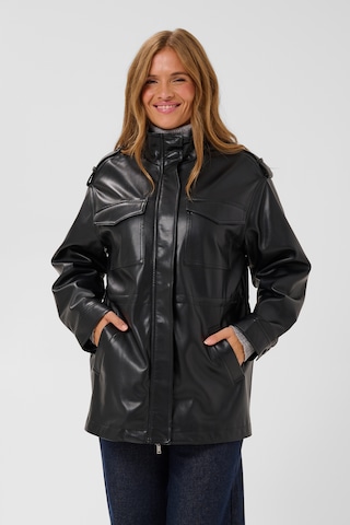Kaffe Between-season jacket in Black: front