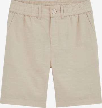 WE Fashion Regular Housut värissä beige: etupuoli