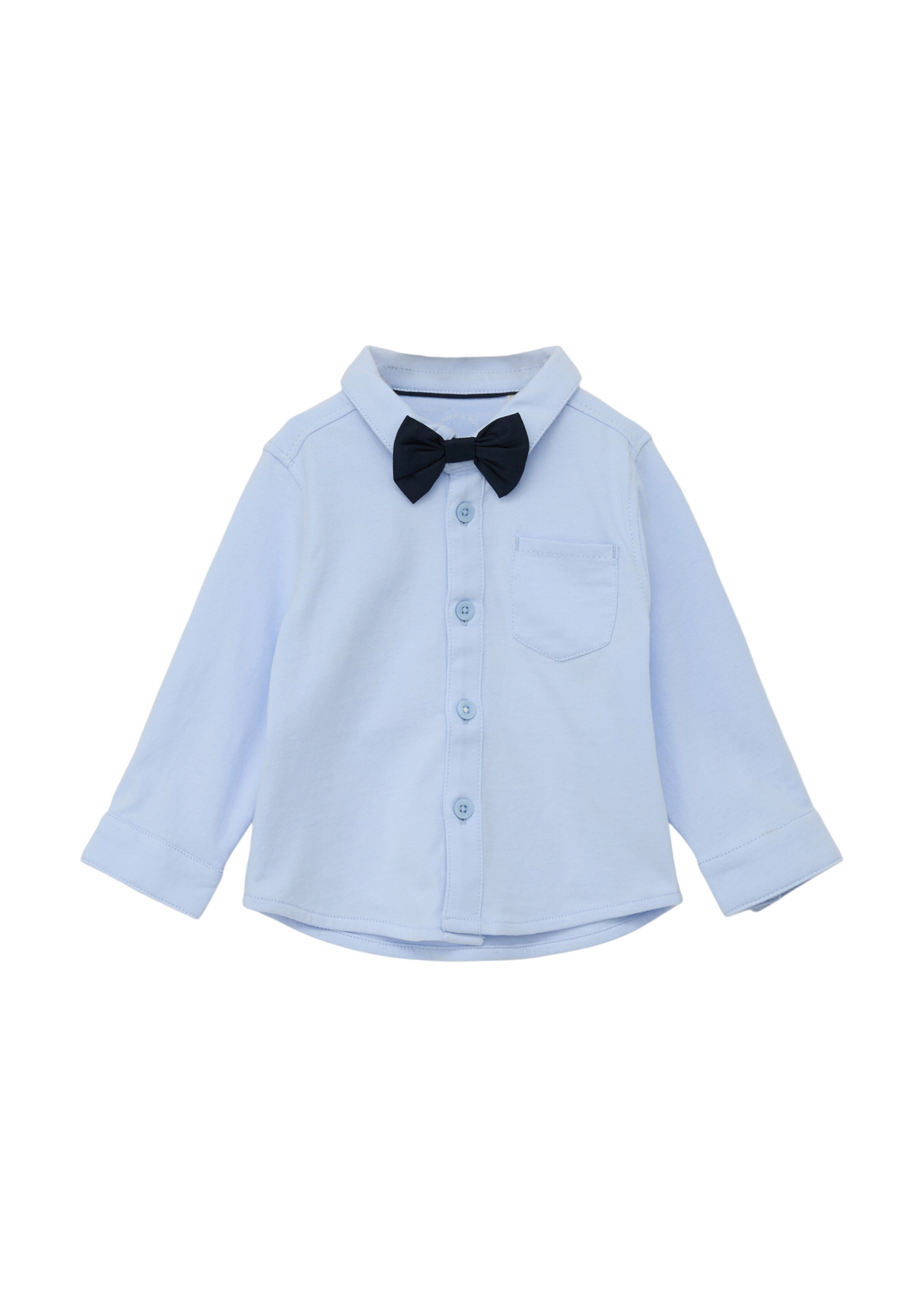 s.Oliver Regular Fit Hemd in Blau: Vorderseite