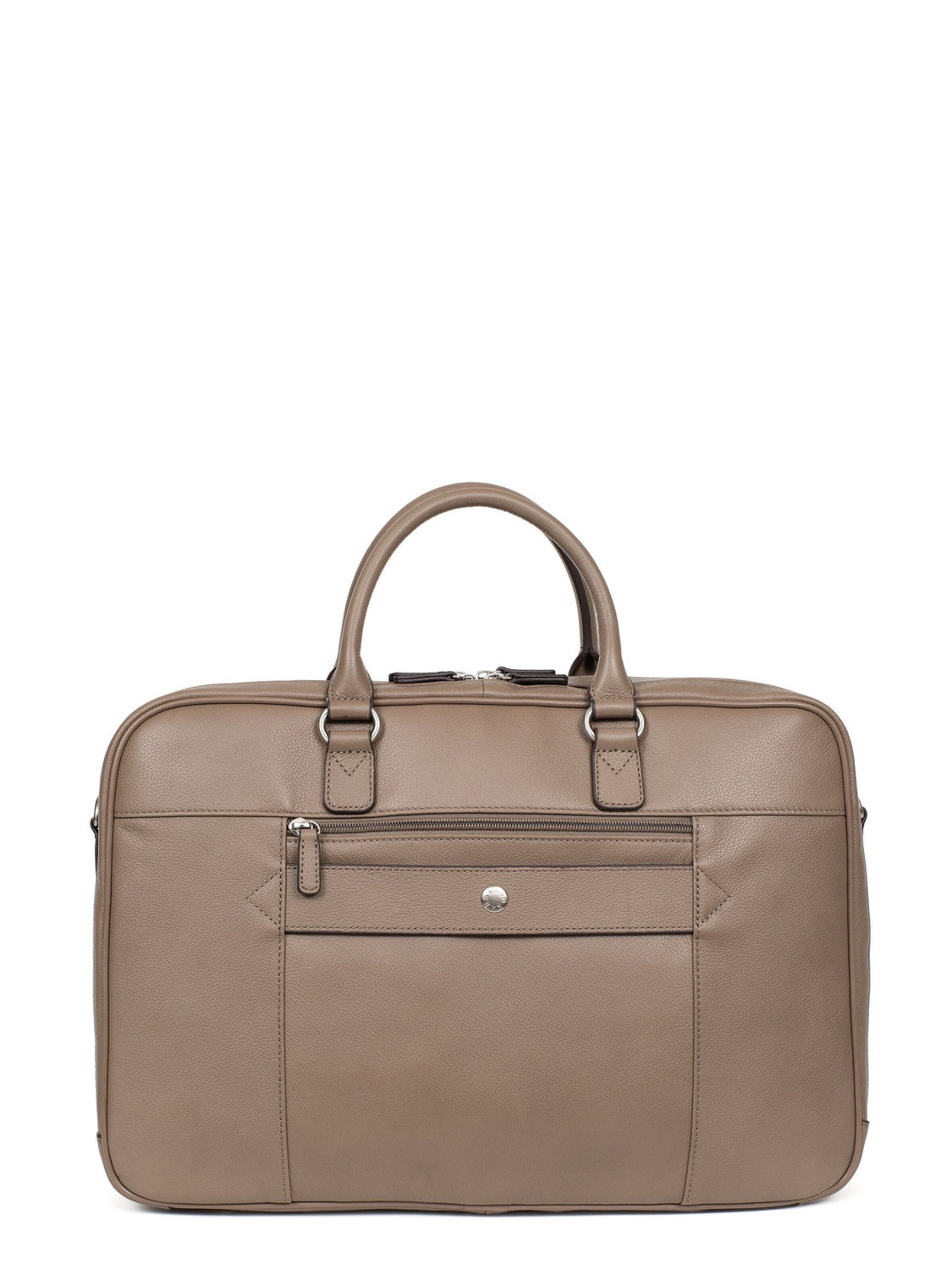 Hexagona Handbag 'Confort Business' in Brown