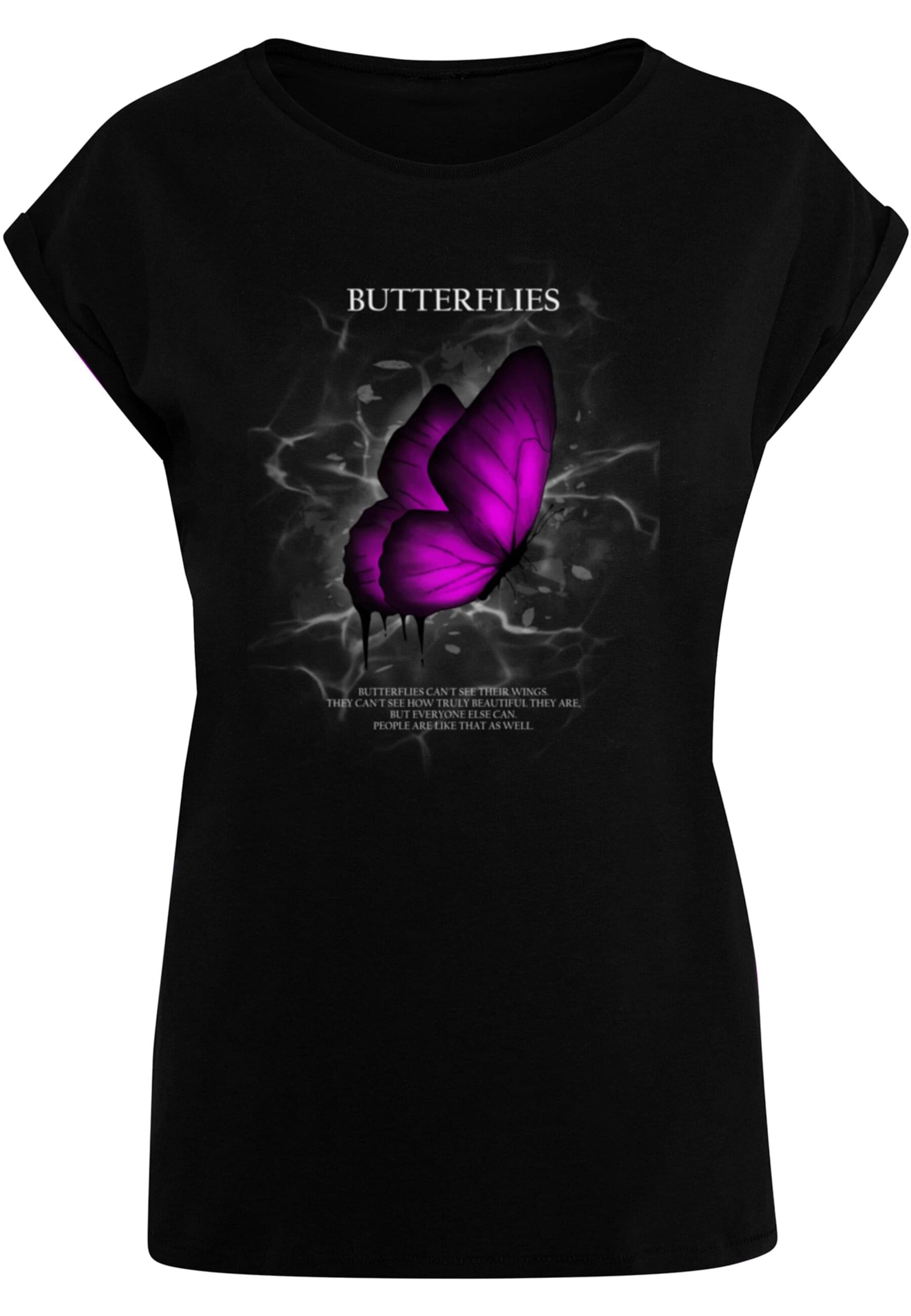 Merchcode Majica | črna barva: sprednja stran