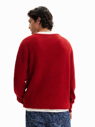 Desigual Пуловер 'Amadeo' в червено