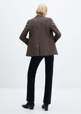 MANGO Blazer 'Charlott' in Brown