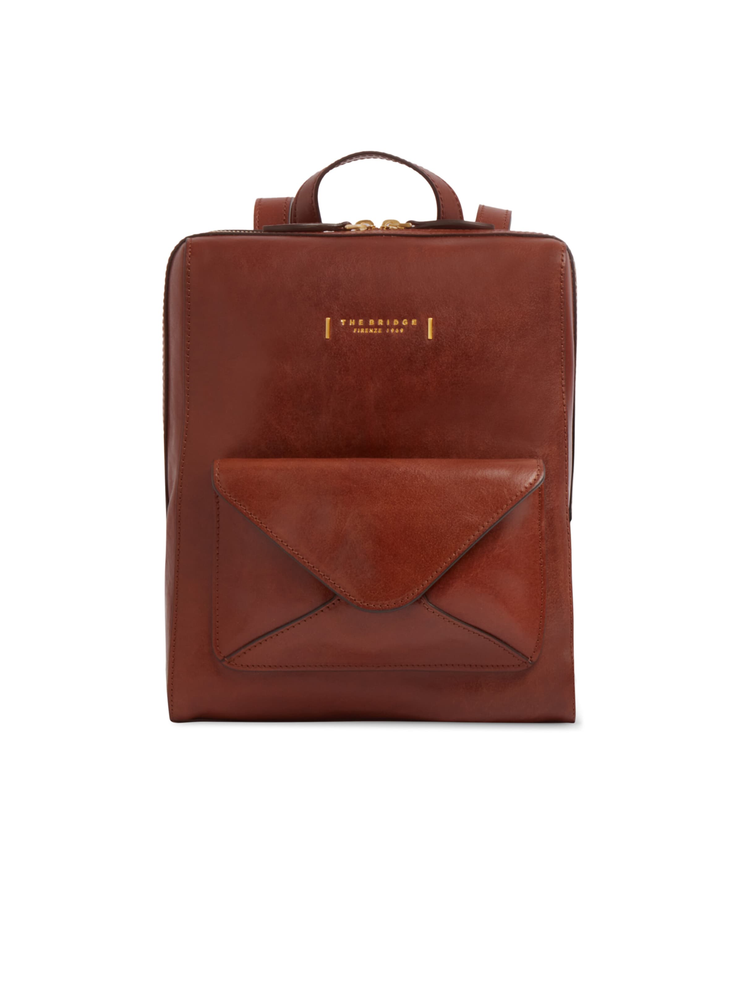 The Bridge Rucksack‌‌ in Braun: Vorderseite