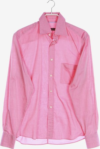 RENÉ LEZARD Button Up Shirt in S in Pink: front