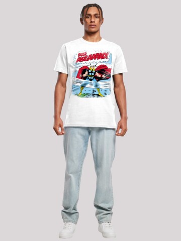 F4NT4STIC Shirt 'Marvel Thor Asgard' in Wit