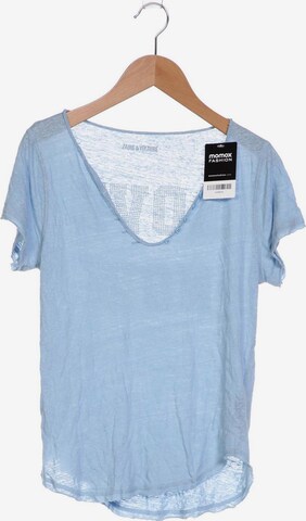 Zadig & Voltaire T-Shirt S in Blau: predná strana