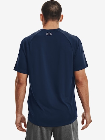 UNDER ARMOUR - Regular Fit Camisa funcionais 'Tech 2.0' em azul