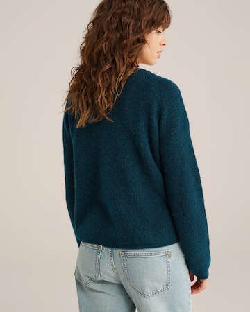 WE Fashion Neuletakki värissä sininen